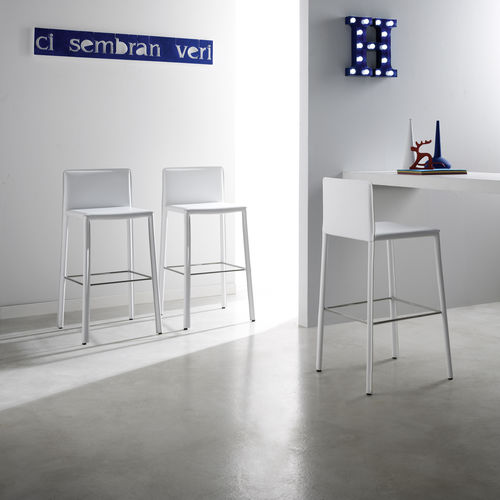 Sedia alta contemporanea - GIULIA - STOSA CUCINE - da cucina / in legno / in metallo