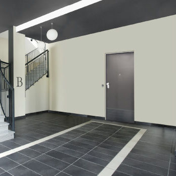 Porta da interno - SYNERGY IN - Dierre - in legno / battente / senza vetri