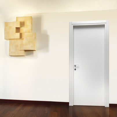 Porta da interno - NEW SKY - Dierre - in melaminico / battente / scorrevole