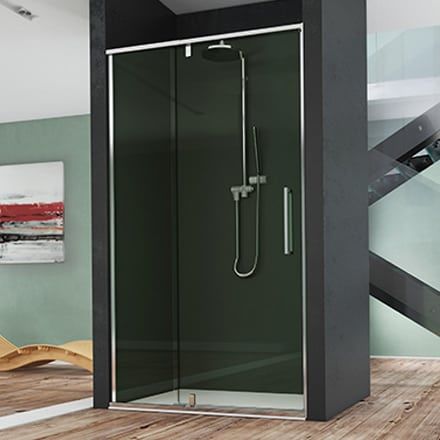 Box doccia in vetro - LOTUS  - Megius SpA - in acciaio inossidabile / in alluminio / a bilico