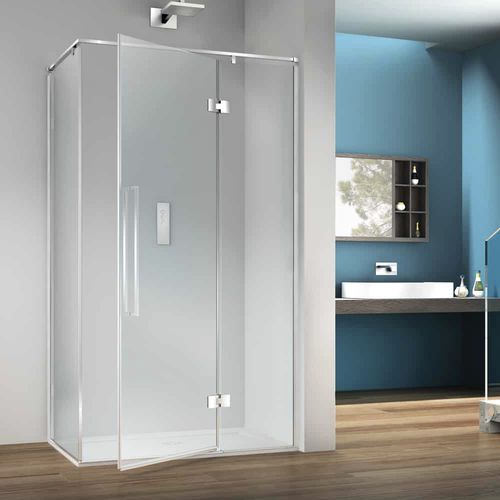 Box doccia in vetro - SOFIST - Megius SpA - in alluminio / a bilico / rettangolare