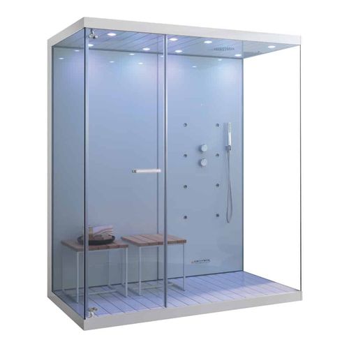 Hammam su misura - WELLBOX WIDE - Megius SpA - per uso residenziale