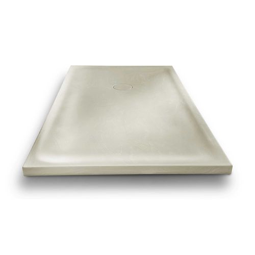 Piatto doccia rettangolare - CORIAN - Megius SpA - piastrellabile / in PMMA / antiscivolo