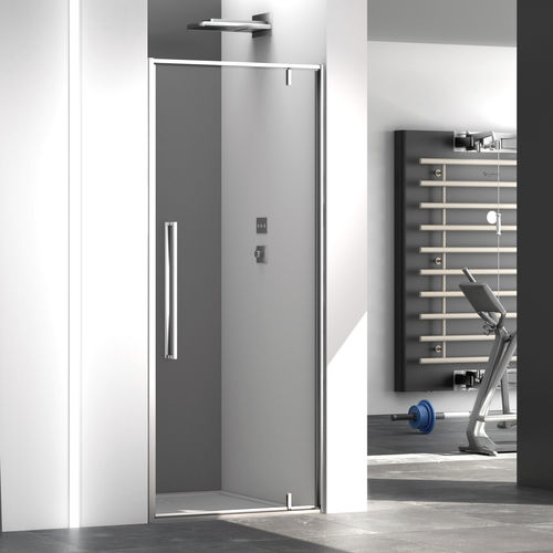 Box doccia in vetro - ZEN PV0 - Megius SpA - in alluminio / con porta pivotante / a nicchia