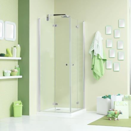Box doccia in vetro - WEB 3.0 - Megius SpA - in alluminio / con porta scorrevole / d'angolo