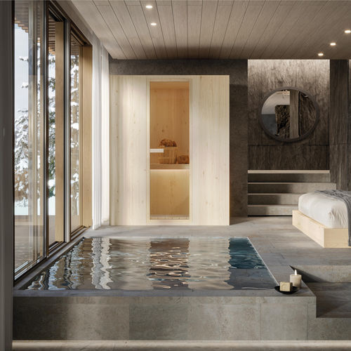 Sauna finlandese - Karma - Megius SpA - per uso residenziale / contract / in abete