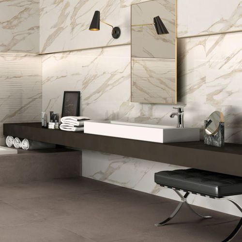 Piastrella in gres porcellanato - PURITY  - CERAMICHE SUPERGRES - finitura naturale / lucida / da interno