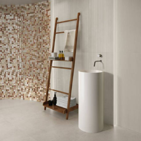 Piastrella in gres porcellanato - YOURMATCH - CERAMICHE SUPERGRES - 3D / satinata / da interno