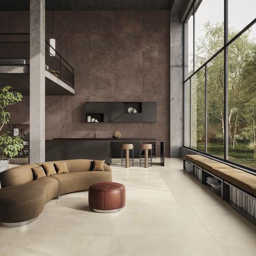 Piastrella in gres porcellanato - IRONY - CERAMICHE SUPERGRES - opaca / levigata / indoor