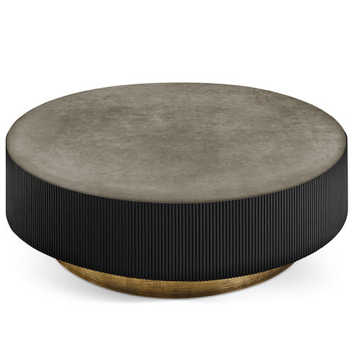 Tavolino basso contemporaneo - NORI - Gallotti&Radice - in legno laccato / in legno massiccio / in ottone