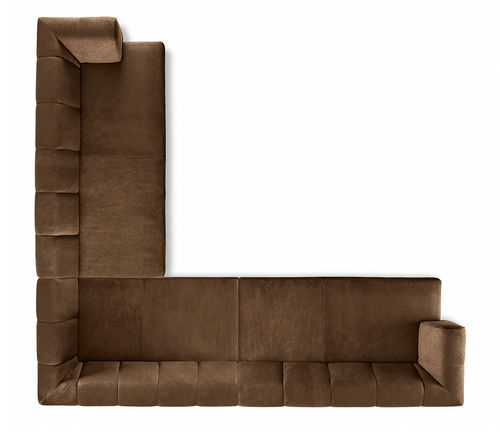Divano modulare - FIONA SOFT - Gallotti&Radice - contemporaneo / in tessuto / in pelle