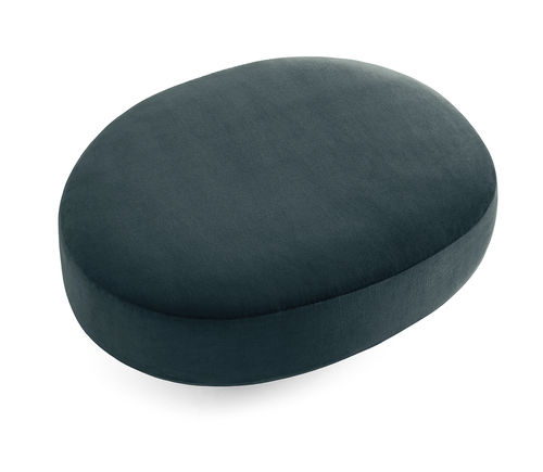 Pouf contemporaneo - AUDREY - Gallotti&Radice - in pelle / in tessuto / in schiuma di poliuretano