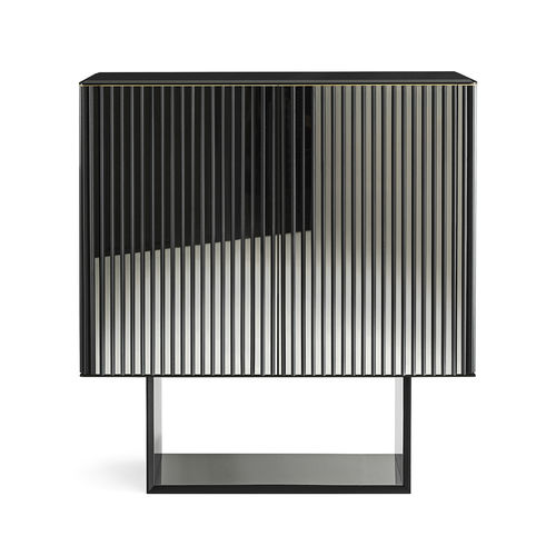 Credenza alta - 5TH AVENUE - Gallotti&Radice - contemporanea / in legno / in acciaio inossidabile