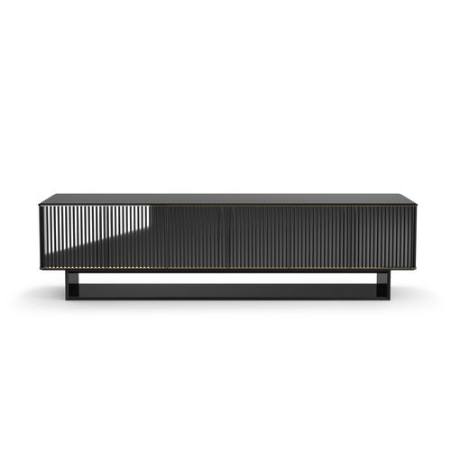 Credenza contemporanea - 5TH AVENUE CREDÉNCE - Gallotti&Radice - in acciaio inossidabile / in legno / a slitta