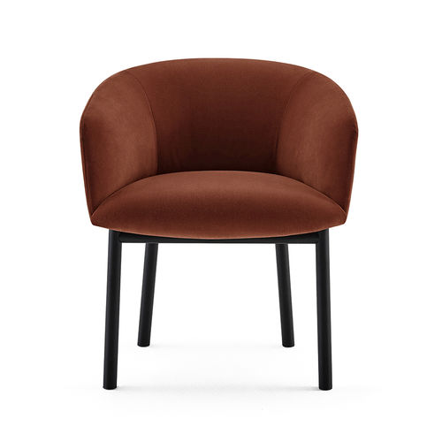 Sedia contemporanea - LIVRETTE  - Gallotti&Radice - da interno / in tessuto / in pelle