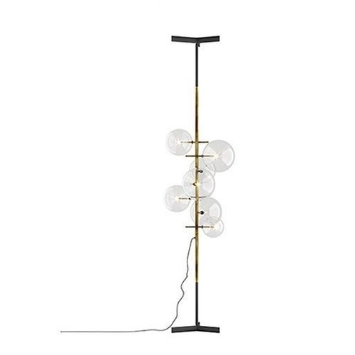 Lampada da terra - BOLLE VERTICALE  - Gallotti&Radice - in ottone / in vetro soffiato / contemporanea