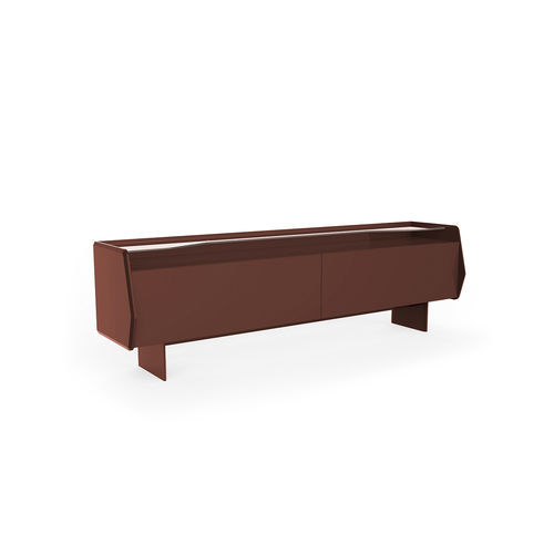 Credenza contemporanea - GASTONE - Gallotti&Radice - in legno laccato brillante / in marmo / con cassetti
