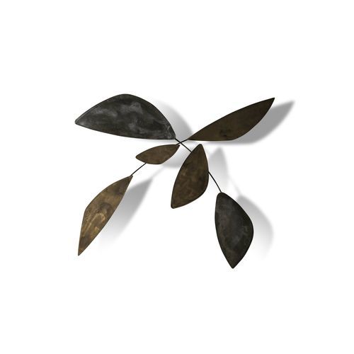 Scultura in metallo laccato - Leaf - Gallotti&Radice - a muro / contract / natura