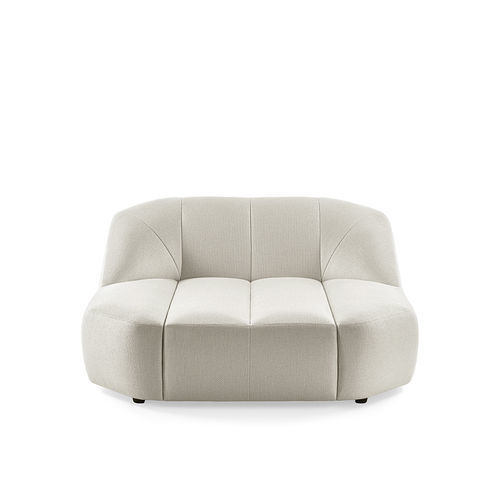 Chaise longue contemporanea - CLOUD - Gallotti&Radice - in tessuto / in pelle / in legno