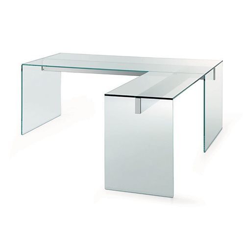 Scrivania direzionale - AIR L - Gallotti&Radice - da terra / contemporanea / in vetro