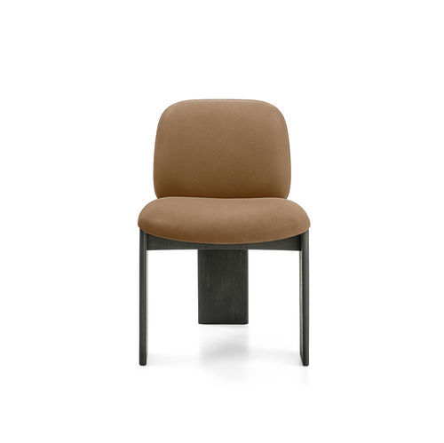 Sedia contemporanea - Saki - Gallotti&Radice - da interno / in pelle / in tessuto
