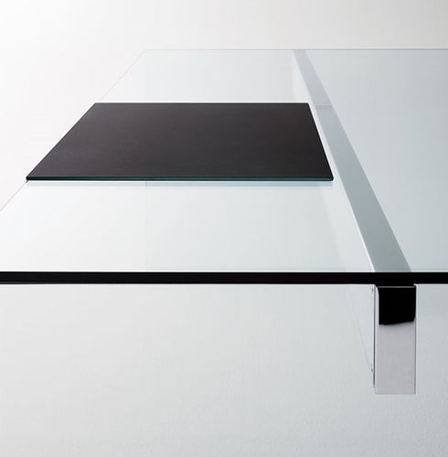 Sottomano in vetro laccato - GLASS PAD - Gallotti&Radice - in vetro / in raso / in vetro temprato