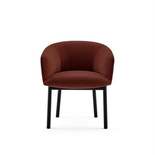 Poltrona contemporanea - LIVRETTE - Gallotti&Radice - in pelle / in schiuma di poliuretano / in tessuto