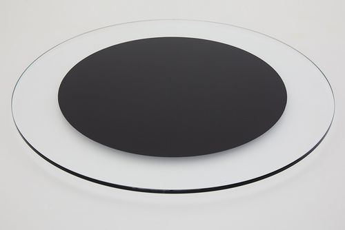 Piatto di servizio - LAZY SUSAN - Gallotti&Radice - rotondo / in vetro / monocromatico