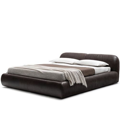 Letto matrimoniale - P26 - Gallotti&Radice - contemporaneo / con testiera / con testiera imbottita