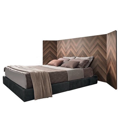 Letto matrimoniale - EVE - Gallotti&Radice - classico / con testiera / con illuminazione incorporata