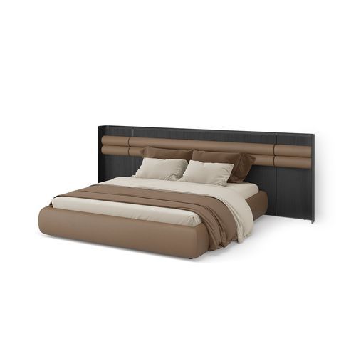 Letto a due posti - SUNRISE - Gallotti&Radice - moderno / imbottito / in metallo