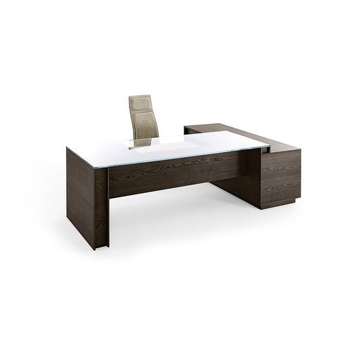 Scrivania direzionale - MILANO 1 - Gallotti&Radice - da terra / contemporanea / in pelle