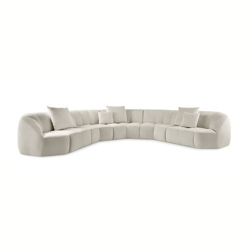 Divano modulare - CLOUD INFINITY - Gallotti&Radice - contemporaneo / in tessuto / in pelle