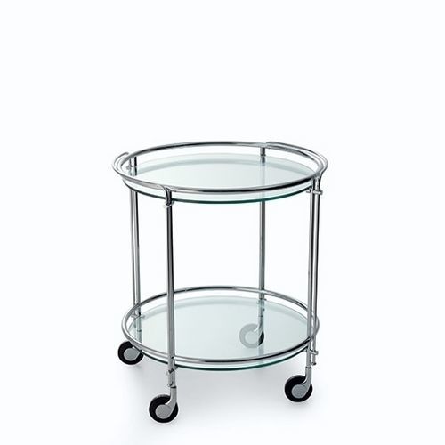 Carrello portavivande di servizio - RIKI - Gallotti&Radice - contract / per uso residenziale / in ottone cromato