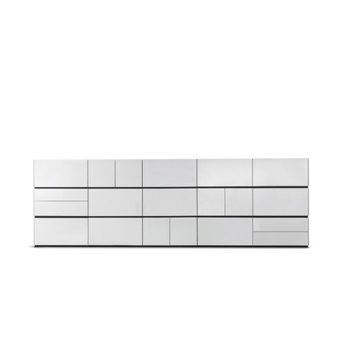 Credenza contemporanea - AIR UP - Gallotti&Radice - in legno laccato / in legno dipinto / in vetro temprato