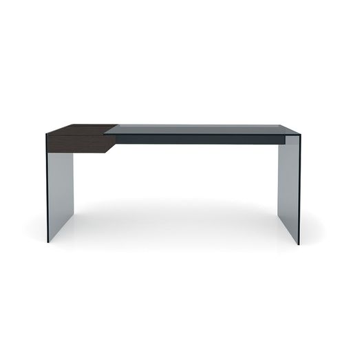 Scrivania contemporanea - AIR W - Gallotti&Radice - in frassino / in alluminio / in acciaio inossidabile