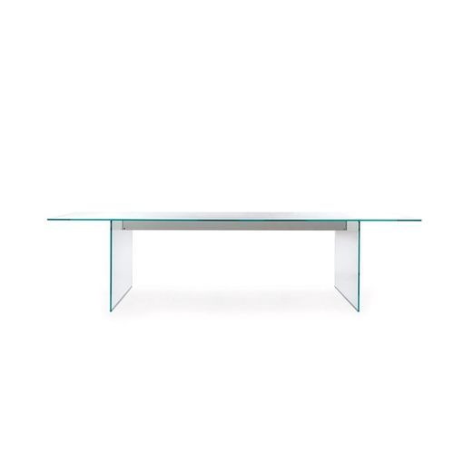 Tavolo da riunione contemporaneo - AIR - Gallotti&Radice - in vetro / in vetro temprato / in metallo