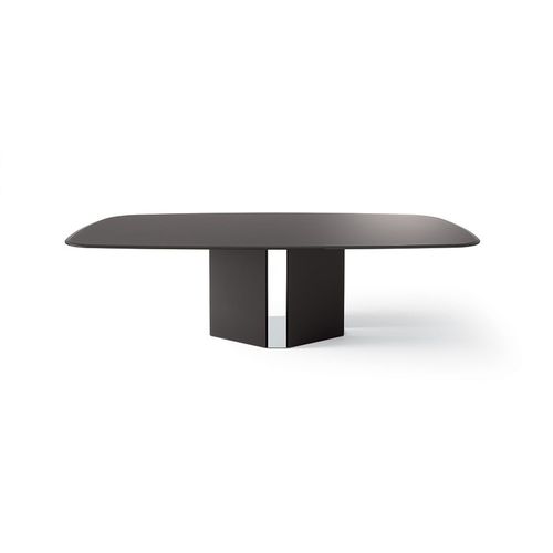 Tavolo da riunione contemporaneo - EYL - Gallotti&Radice - in legno / in vetro / in acciaio inossidabile