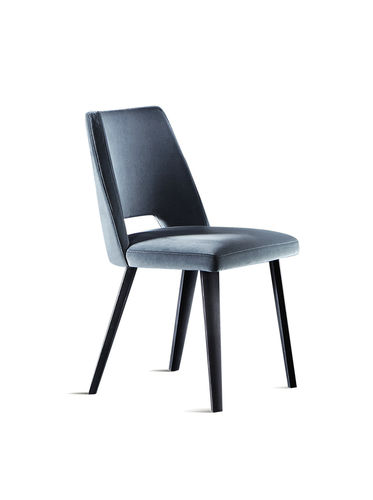 Sedia contemporanea - THEA - Gallotti&Radice - da interno / in velluto / per uso residenziale
