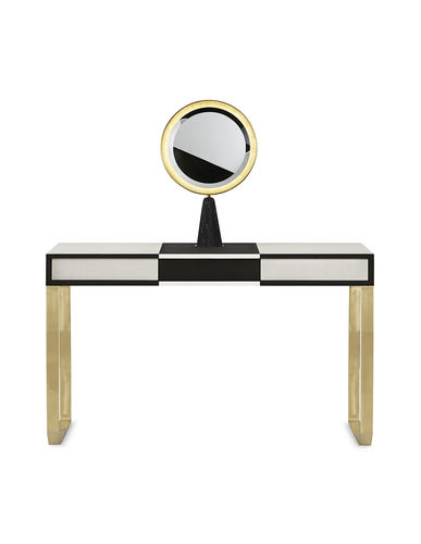 Scrittoio contemporaneo - SELENE - Gallotti&Radice - in legno / in metallo
