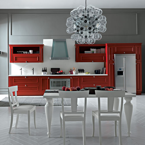 Cucina classica - ROMANTICA - Febal Casa - in legno / con isola / a U