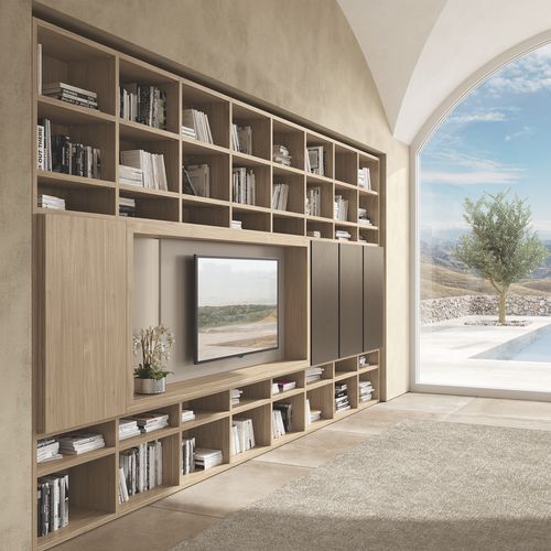 Libreria modulare - TRENTA 02 - Febal Casa - alta / contemporanea / contract