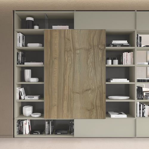 Libreria modulare - TRENTA 06 - Febal Casa - alta / pavimento-soffitto / contemporanea