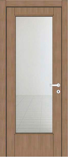 Porta da interno - ATLANTE : A41V1 - GD DORIGO - in legno / battente / vetrata