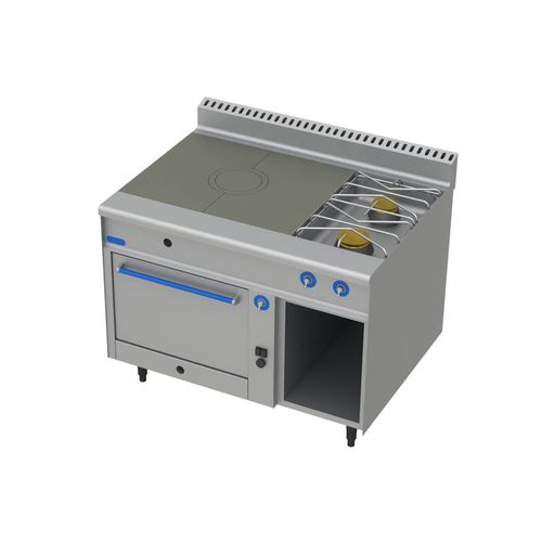 Blocco cottura a gas - RX39144522 - ROSINOX - professionale / 2 fuochi / 1 forno