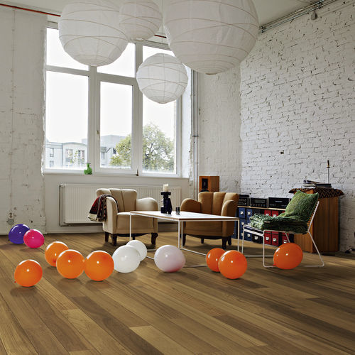 Parquet multistrato - SLIM - UNIKOLEGNO - in rovere / in teak / in noce americano