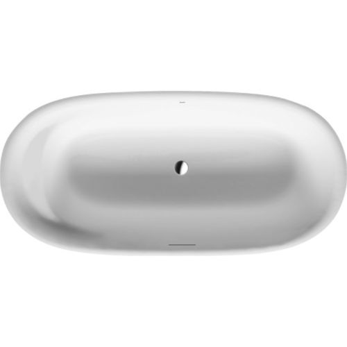 Vasca da bagno ovale - 700330 - DURAVIT - da appoggio / per ambiente abitativo / in ceramica