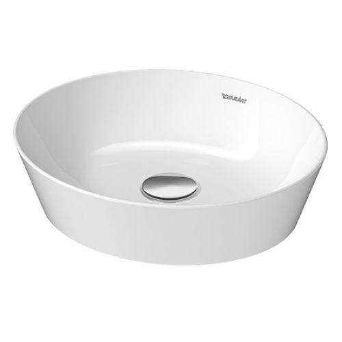 Lavabo da appoggio - 232840 - DURAVIT - in ceramica / ovale / senza foro