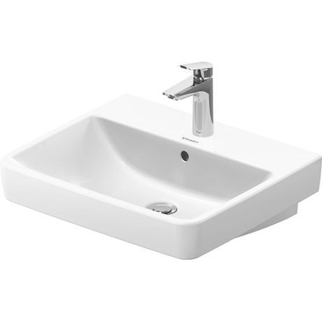 Lavabo sospeso - 237555 - DURAVIT - in ceramica / con cassetti integrati / lucido