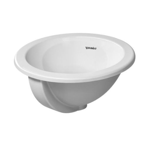 Lavabo da appoggio - 031840 - DURAVIT - in ceramica / lucido / circolare